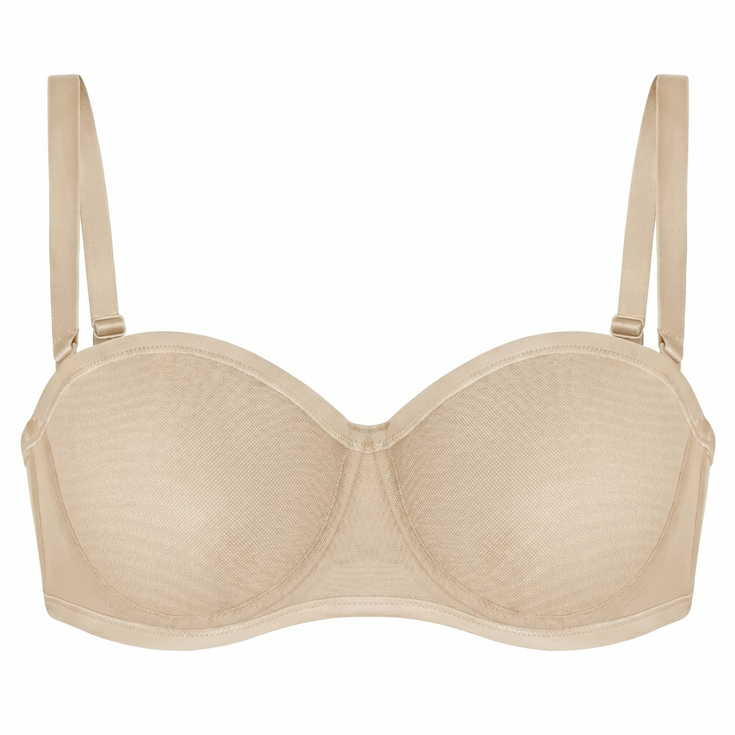 Leopard Unlined Strapless Minimizer Bra 2.0