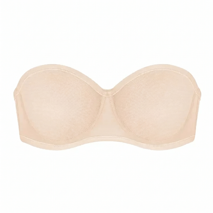 Leopard Unlined Strapless Minimizer Bra 2.0